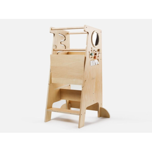 Rastúca učiaca veža edukatívna 5v1 Play 90 cm - Zvieratká