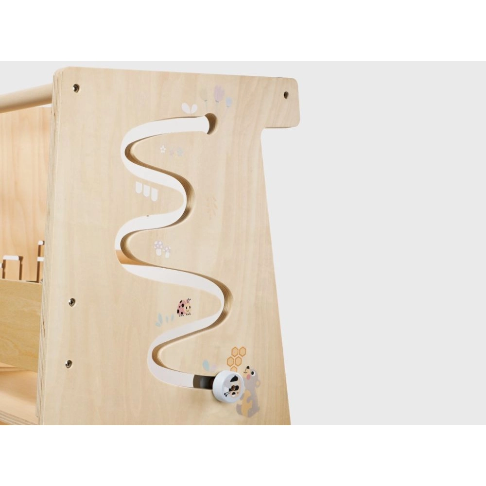 Rastúca učiaca veža edukatívna 5v1 Play 90 cm - Zvieratká