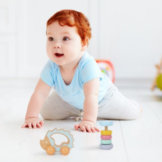 Sada naučných hraček pro miminka 7–12 měsíců - edukativní box