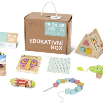 Sada naučných hraček pro děti od 1,5 roku (19–24 měsíců) - edukativní box