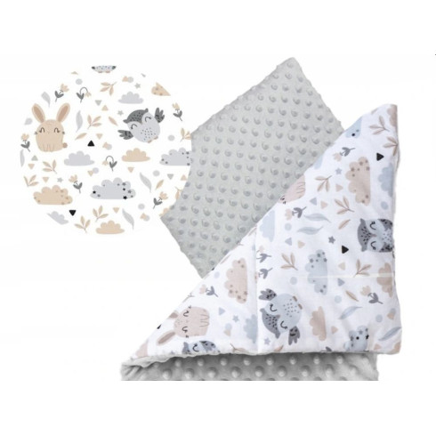 Set do postýlky – 7dílná sada Zajíc a sova