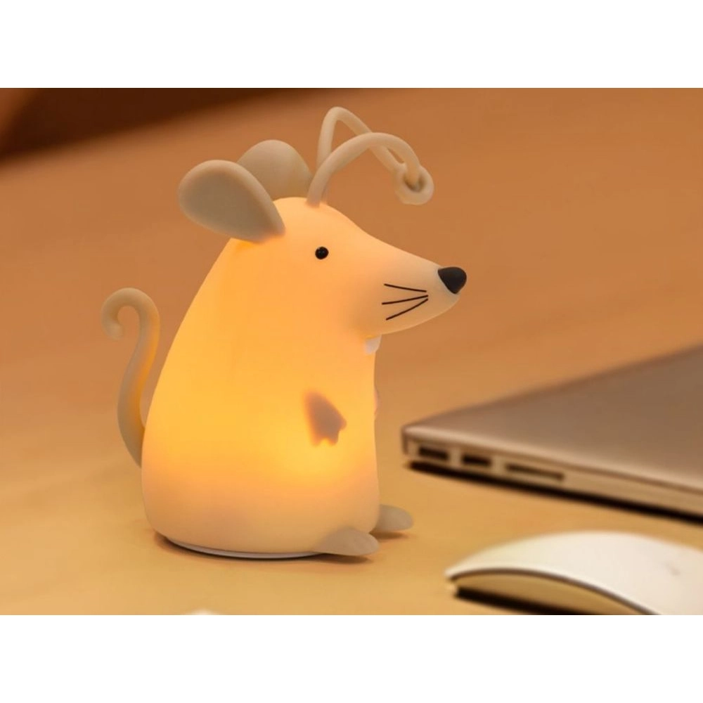 Silikonová lampa s dálkovým ovládáním Myš