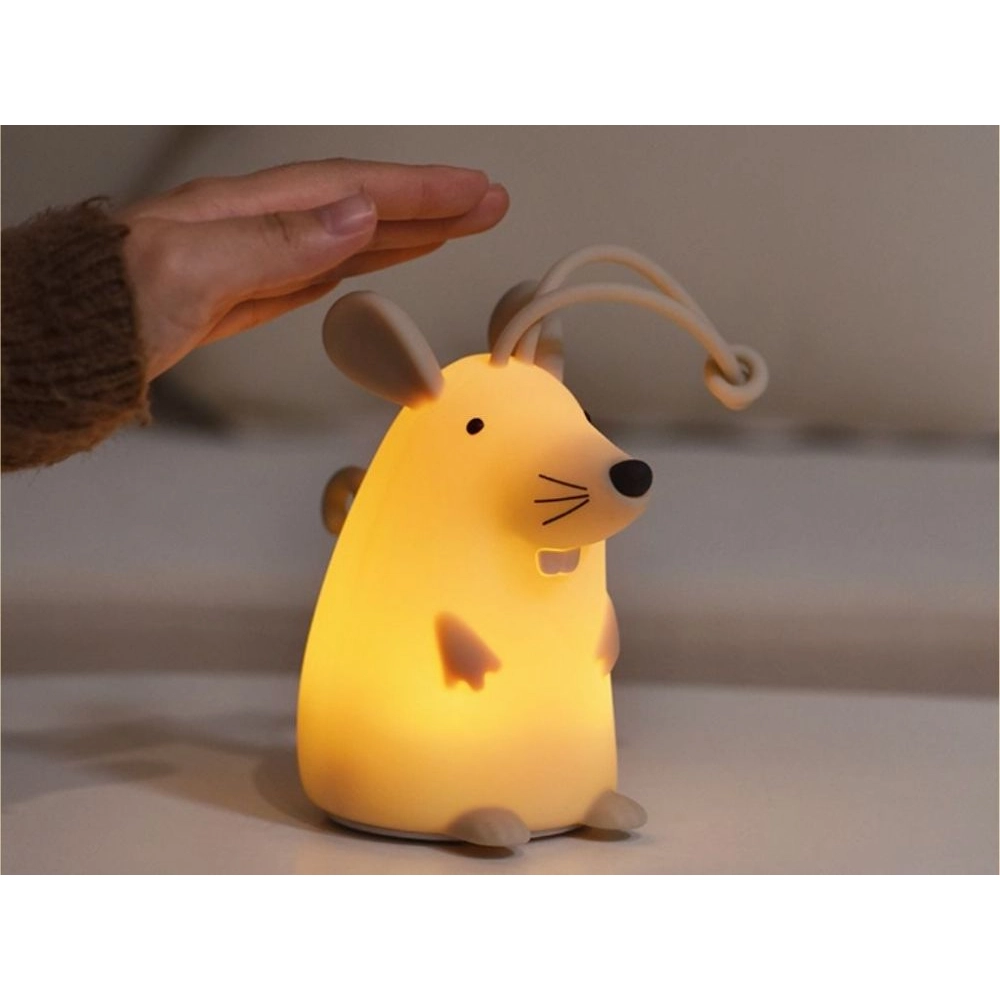 Silikonová lampa s dálkovým ovládáním Myš