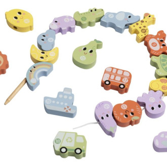 Zábavná hra Hmataj a nájdi 2v1 vo vedierku