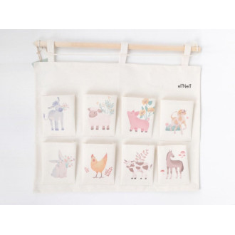 Závesný organizér na stenu - Farma