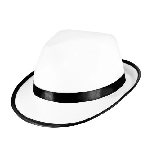 Biely party klobúk na oslavu