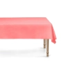 Față de masă roșie 137x183 cm din material sintetic