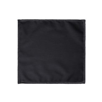 Črne tekstilne serviete 35x35 cm – paket 25 kosov, za večkratno uporabo