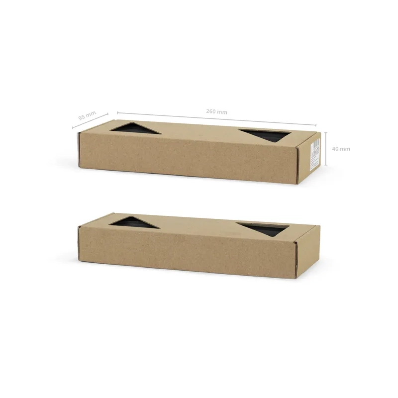 Fekete matt gyertyák gyertyatartóba, 24 cm – 10 darabos készlet, 5 órás égési idő