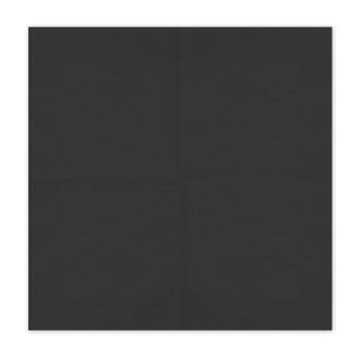 Črne papirnate serviete 33x33 cm – paket 20 kosov