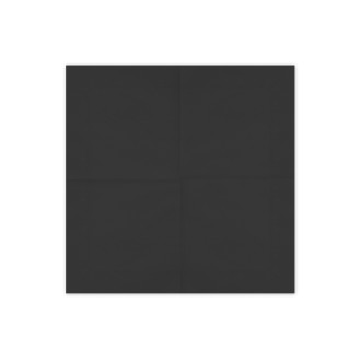 Crne papirnate salvete 33 × 33 cm – pakiranje 20 kom