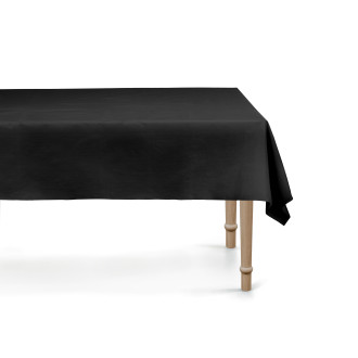Črna sintetična prt 137x183 cm za jedilno mizo