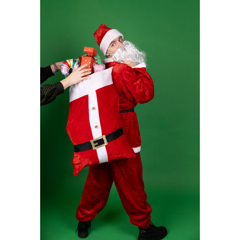 Darčekové vrece Santa Claus, mix farieb, 50 × 70 cm