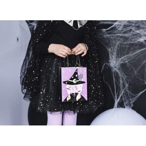 Otroško črno til krilo z zvezdami in zlatim pasom, 3–7 let