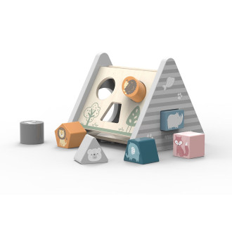 Dřevěná edukační skládací pyramida pro děti Viga
