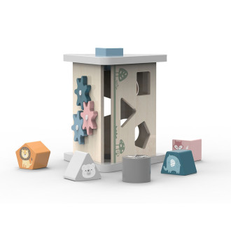 Dřevěná edukační skládací pyramida pro děti Viga