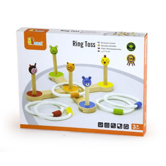 Dřevěná házecí hra pro děti Viga se zvířátky