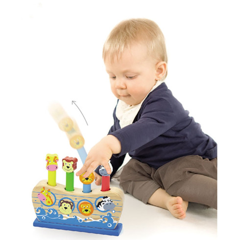 Detská drevená hra Noemova archa Viga