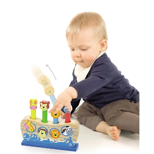 Detská drevená hra Noemova archa Viga