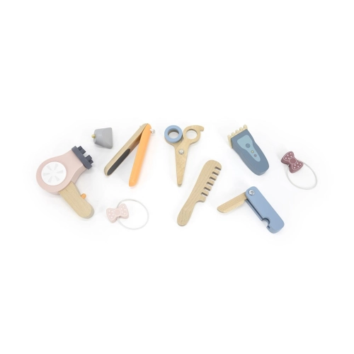 Detská drevená kadernícka súprava Viga Malý kaderník