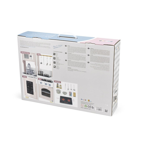 Dětská dřevěná kuchyňka Viga růžová