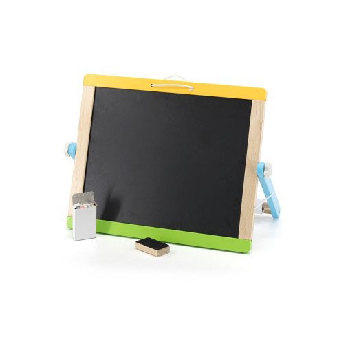 Dětská dřevěná magnetická tabule oboustranná Viga