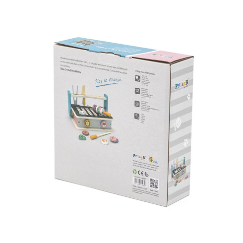 Dětská dřevěná mini kuchyňka sada na vaření Viga