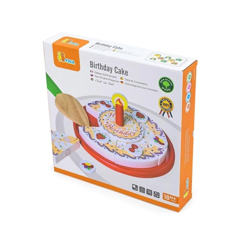 Detská drevená zostava na krájanie torta Viga