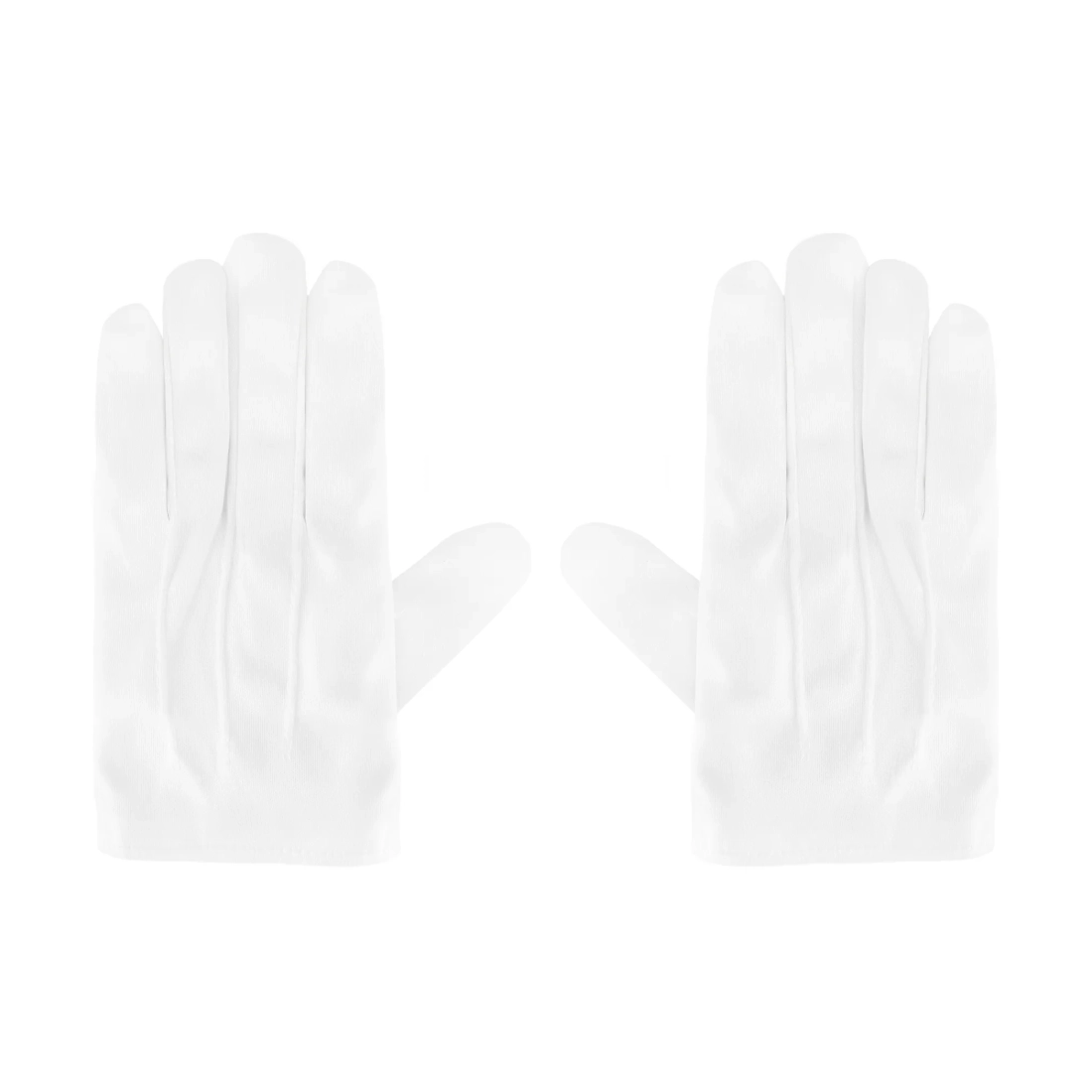 Fehér gyerek kesztyű elsőáldozásra, 15 cm