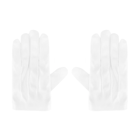 Detské biele rukavičky na prvé sväté prijímanie 15 cm