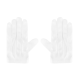 Detské biele rukavičky na prvé sväté prijímanie 15 cm