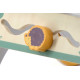 Dřevěné chodítko pro děti s aktivitami Viga