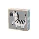 Detské drevené puzzle kocky Viga zvieratá 9 dielov