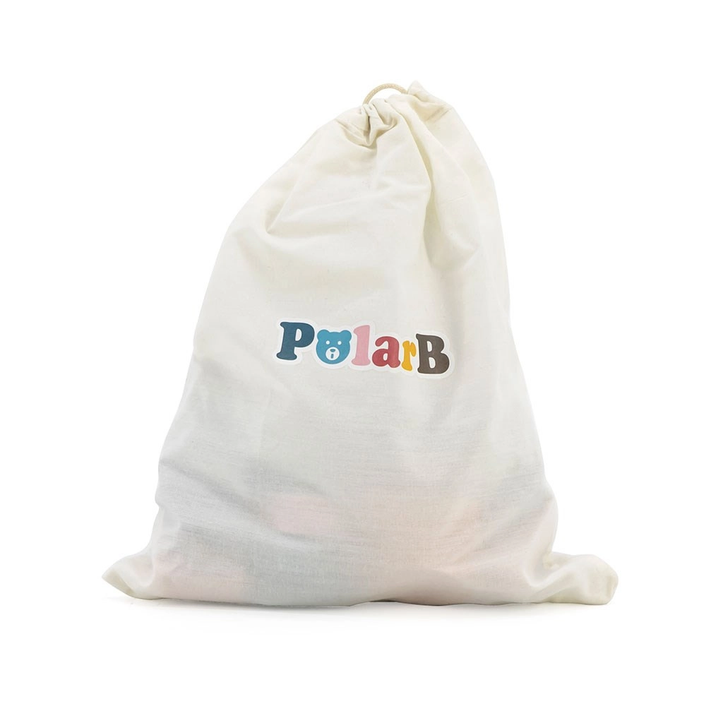 Detské drevené vkladacie puzzle tvary a farby Polar Bear Viga