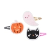 Gyerek hajcsatok Halloween – tök, cica, szellem, 3 db