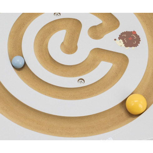 Detský drevený balansujúci labyrint medvedík Viga