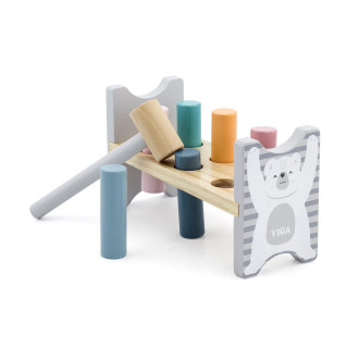 Dřevěná zatloukačka pro nejmenší Viga PolarB