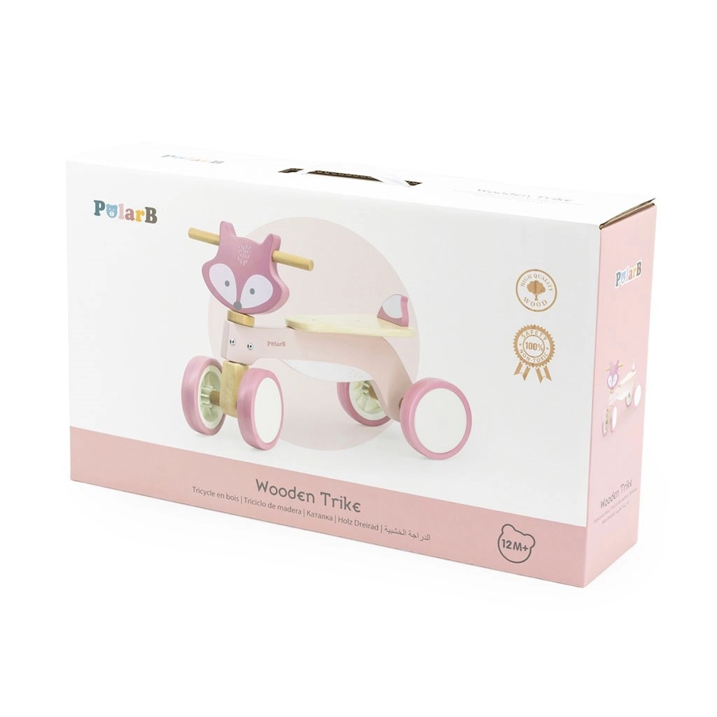 Drevené odrážadlo pre deti Viga medvedík