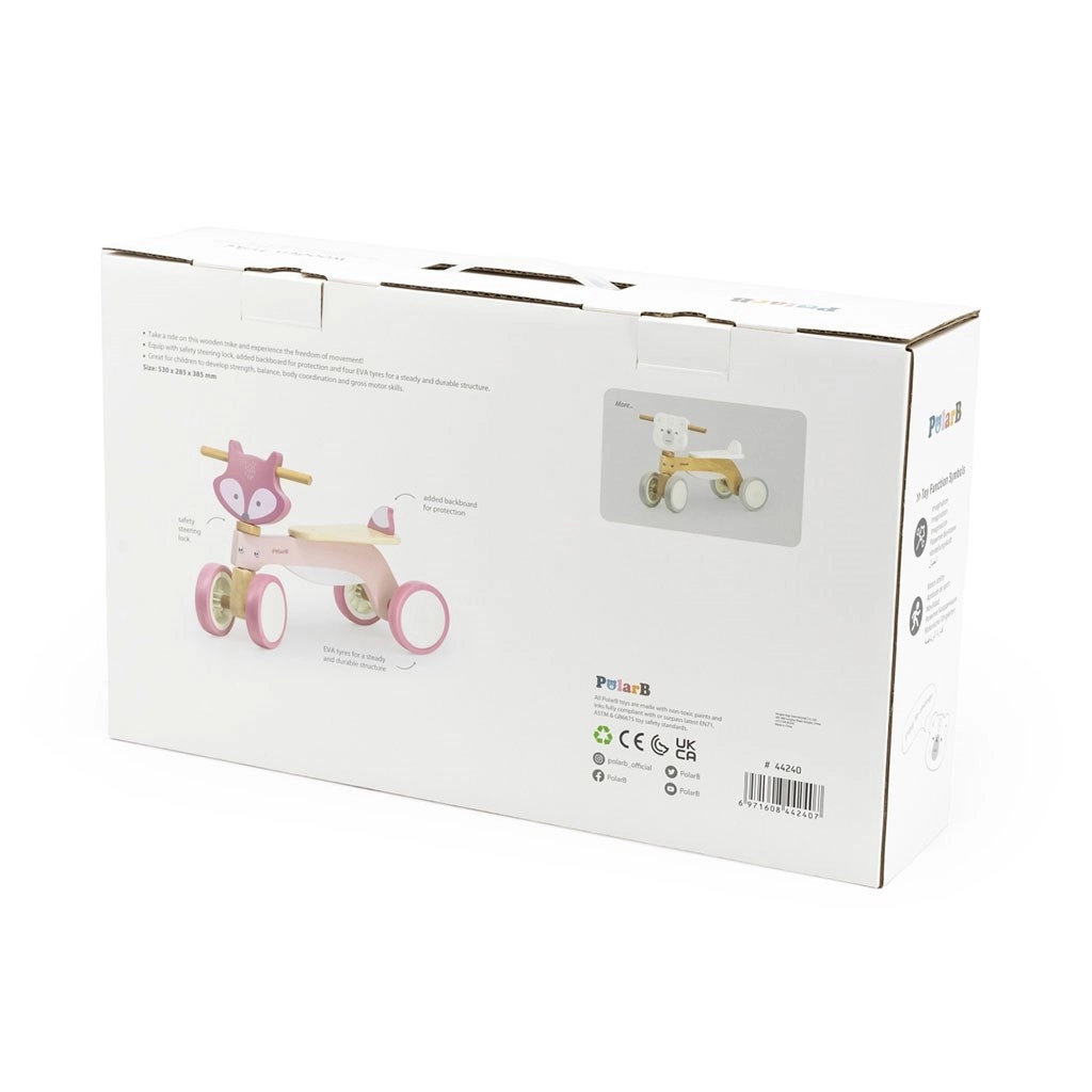 Drevené odrážadlo pre deti Viga medvedík