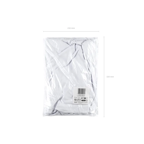 Față de masă elastică pentru masă de banchet 183x76x74 cm, albă, din spandex