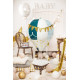 Foliasti balon 4D v obliki letečega balona 36×110 cm