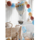 Foliasti balon 4D v obliki letečega balona 36×110 cm