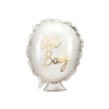 Balon folie Oh Baby alb-auriu 53x69 cm