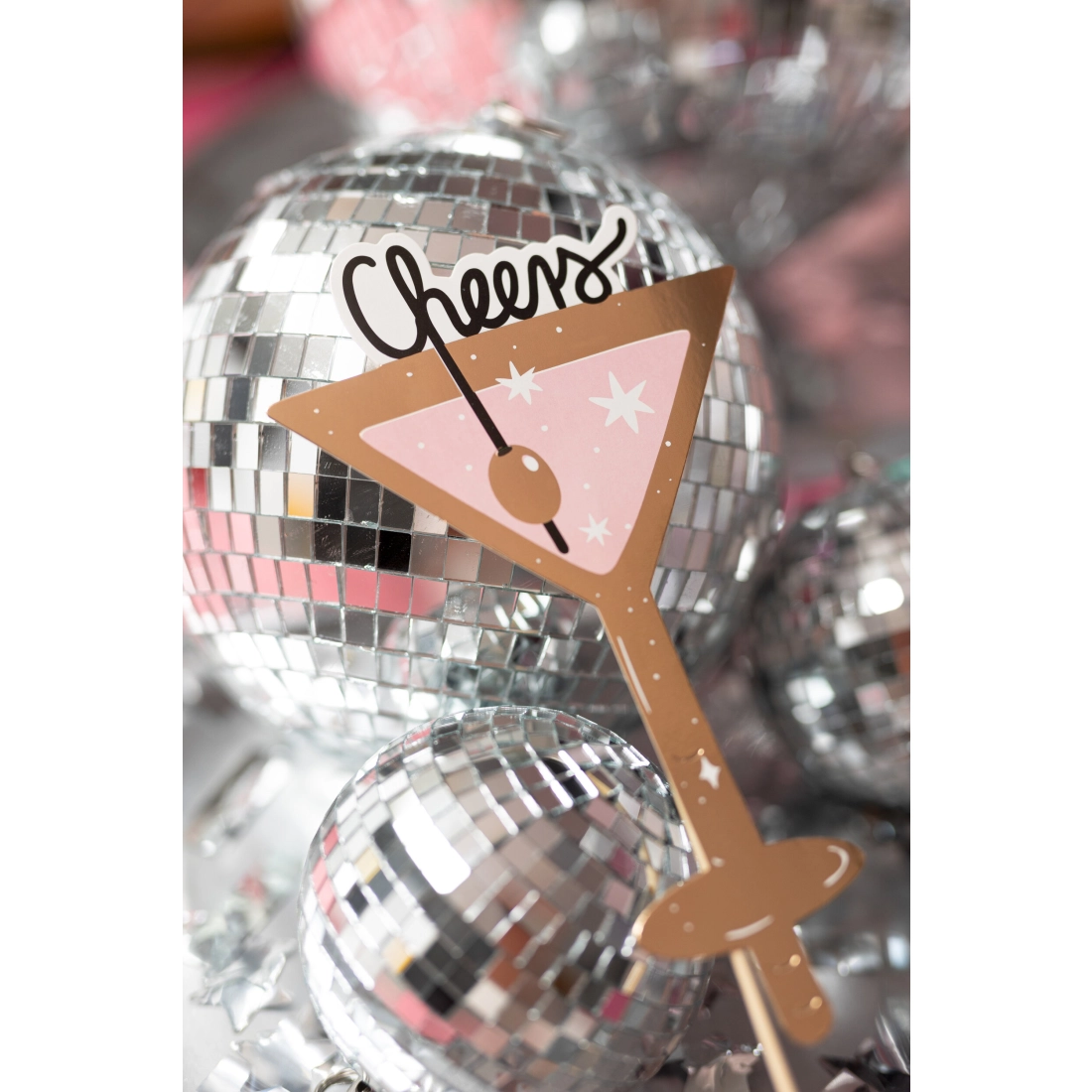 Fotorekviziti za silvestrsko zabavo – zlati in črni, 9 kosov v pakiranju