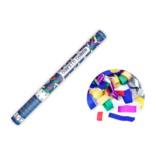Confetti și serpentine mix – tun lansator 60 cm