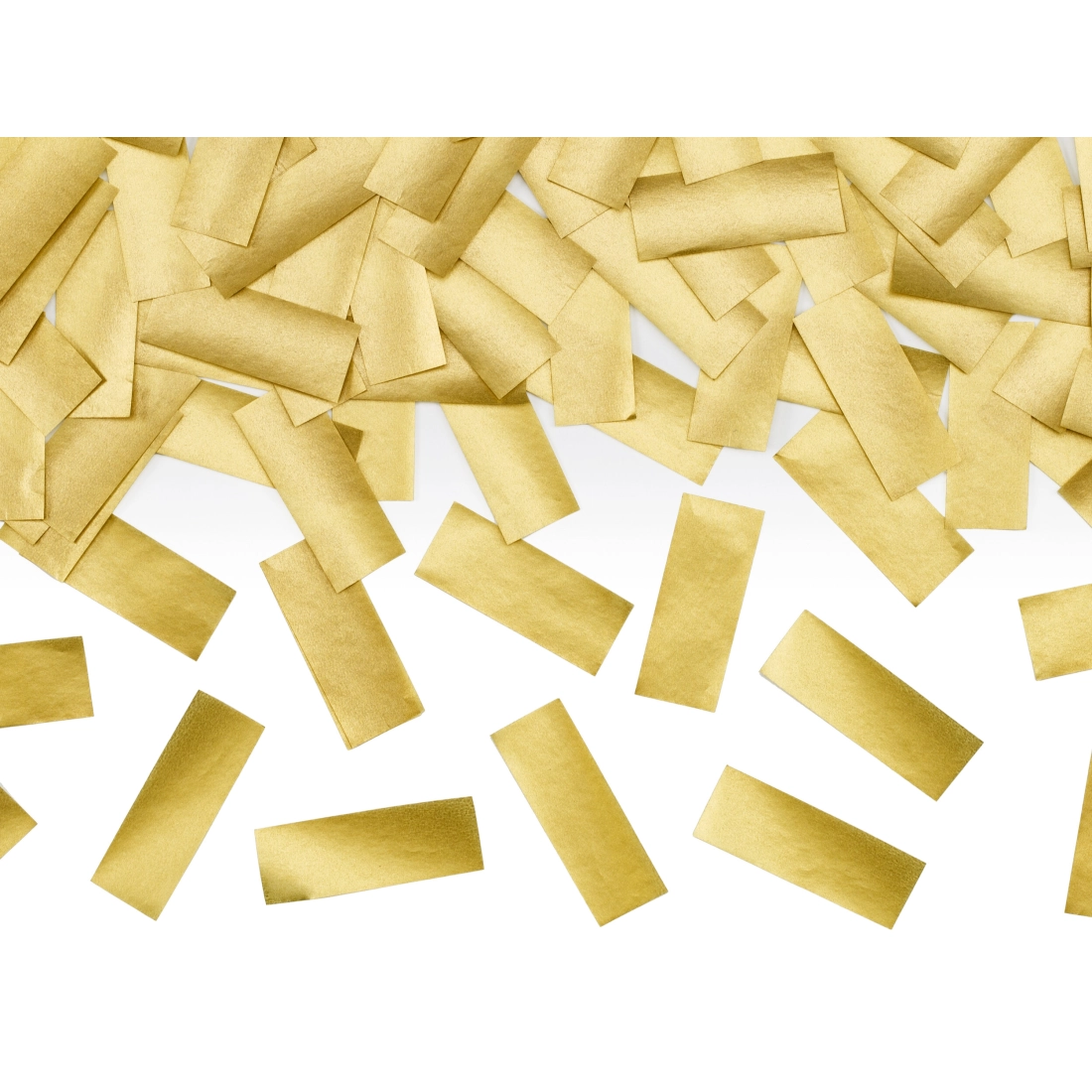 Konfeti top z zlatimi trakovi 20 cm – stisnjen zrak