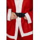 Kostým Santa Clausa červený s bradou, veľkosť 170–190 cm, 5-dielny set