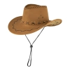 Pălărie de cowboy pentru petrecere, maro deschis