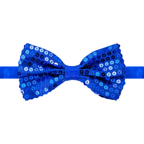 Bleščav metuljček v kobaltni barvi za praznovanje