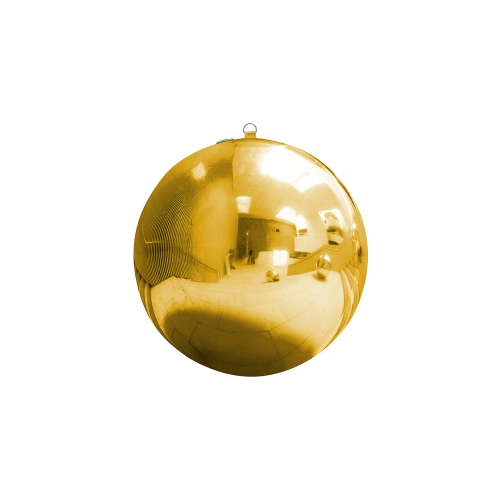 Nafukovacia zlatá zrkadlová guľa 90 cm – dekorácia na párty